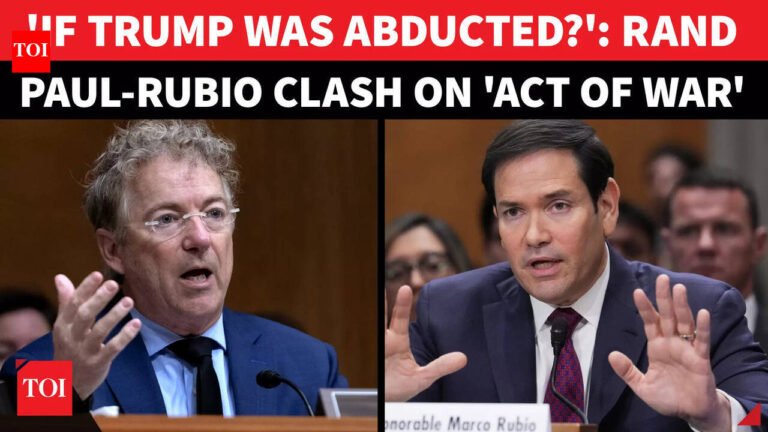 Senate Hearing Erupts Over Venezuela Operation as Paul Challenges Rubio Senate Hearing Erupts Over Venezuela Operation as Paul Challenges Rubio