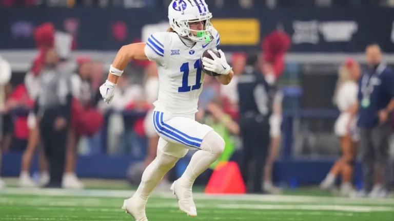 BYU WR Parker Kingston Charged with First-Degree Felony Rape