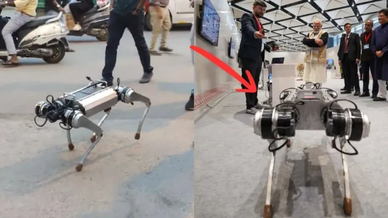 Indian Startup Unveils PARAM Robodog Amid AI Summit Controversy