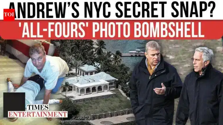 Epstein Files Expose Prince Andrew’s All-Fours Photo in 2010 NYC Trip