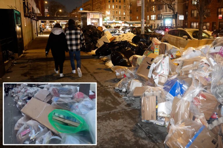 NYC Trash Piles Frustrate Residents Week After Heavy Snowstorm