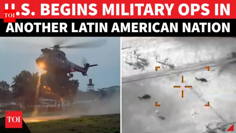 US Launches Joint Ops in Ecuador Against Narco-Terrorists