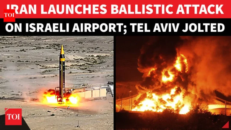 Iran Launches Khorramshahr Missiles at Israel’s Ben Gurion Airport