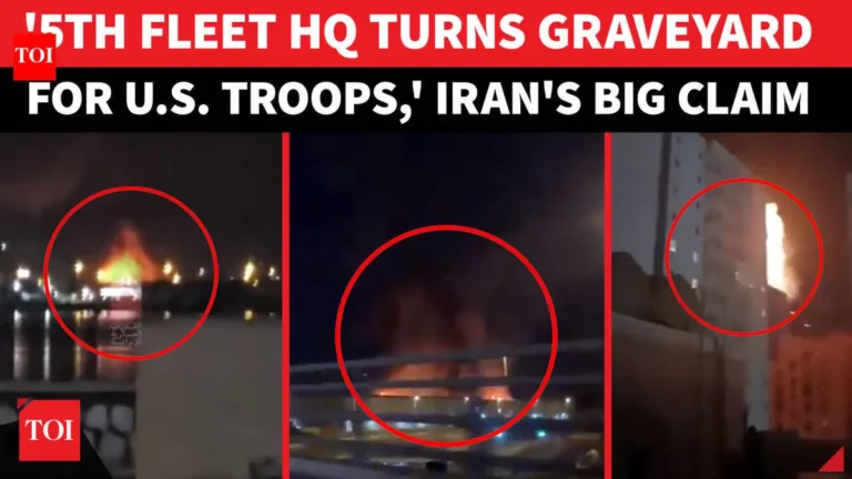 Iran Claims Deadly Strike on US 5th Fleet HQ in Bahrain