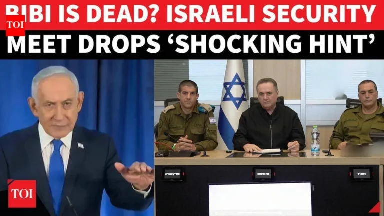 Speculation Mounts on Netanyahu’s Absence from Key Meeting Amid Iran Strikes Speculation Mounts on Netanyahu’s Absence from Key Meeting Amid Iran Strikes