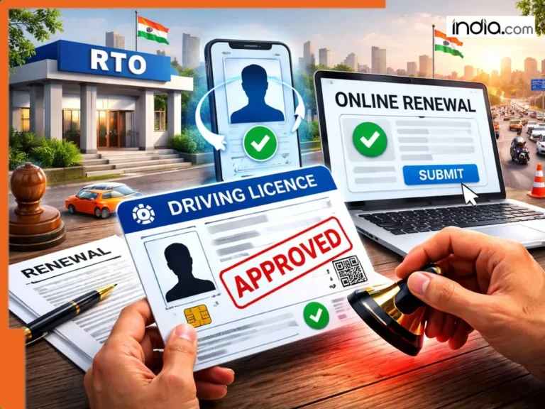 New Driving Licence Renewal Rules: Online AI Face Verification Nationwide