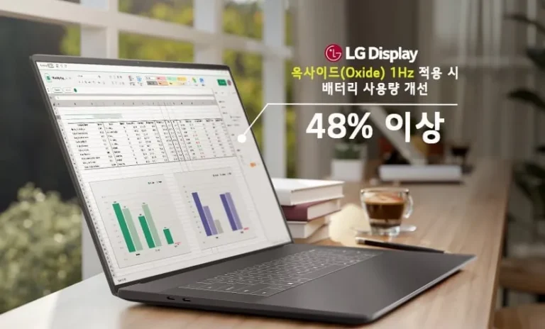 LG Display Launches World’s First Adaptive Refresh Rate Notebook LCD