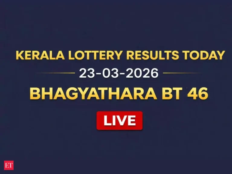 Kerala Bhagyathara BT-46 Results Out: Check ₹1 Crore Winner Today