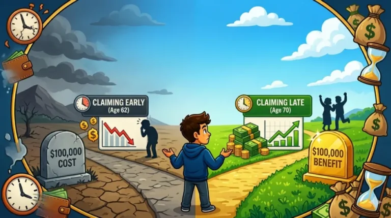 Claiming Social Security at 62 Could Cost 0K+: Age Comparison